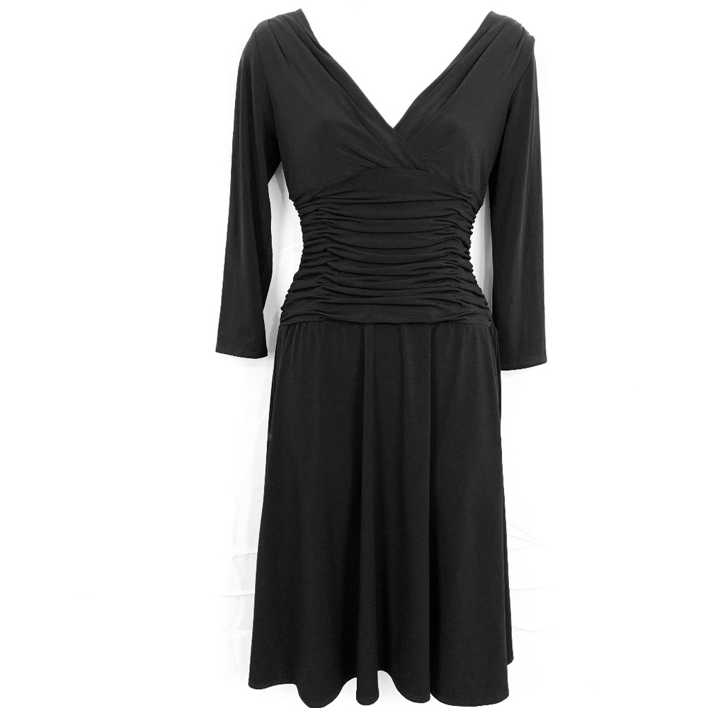 MAGGY BOUTIQUE LBD Little Black Stretch Dress 6